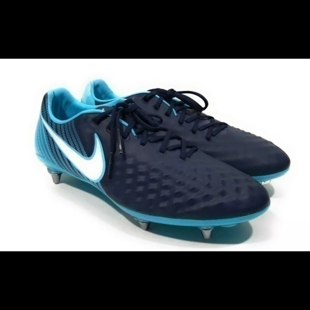 Nike Magista Opus II SG Pro Mens Soccer Cleats Obsidian Blue Size 6